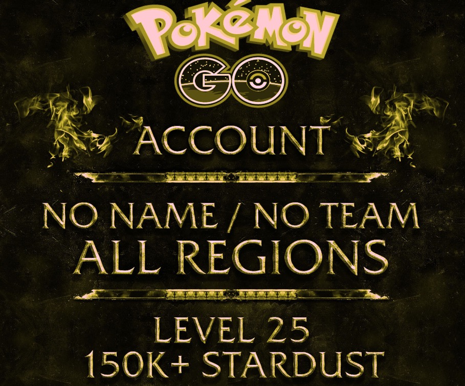 Sind Cheater anwesend? Pokémon Go Accounts Level 25 mit 150k Sternenstaub für 14,95 Euro