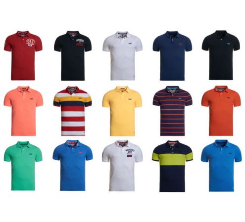 Superdry Poloshirts in verschiedenen Farben