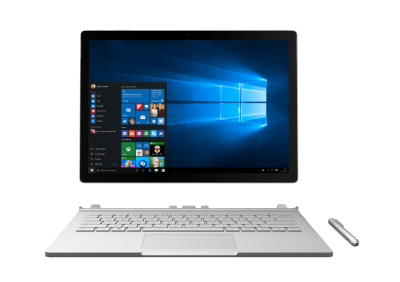 Microsoft Surface Book mit Core i5, 8GB Ram + 128GB Speicher für 1303,99 Euro