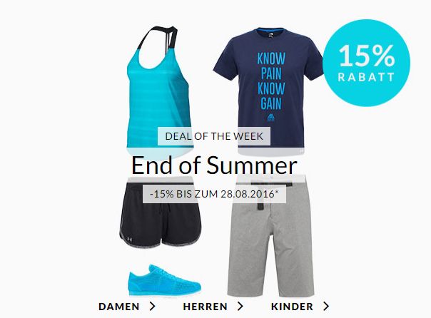 Engelhorn Weekly Deal: -15%  Rabatt auf Beachwear bis zum 28. August