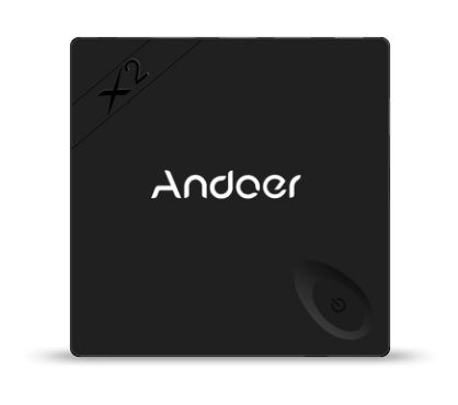 Schnell! Andoer X2 Android TV Box mit Quad Core CPU, 1GB Ram, 8GB Speicher und Fernbedienung für 17,99 Euro