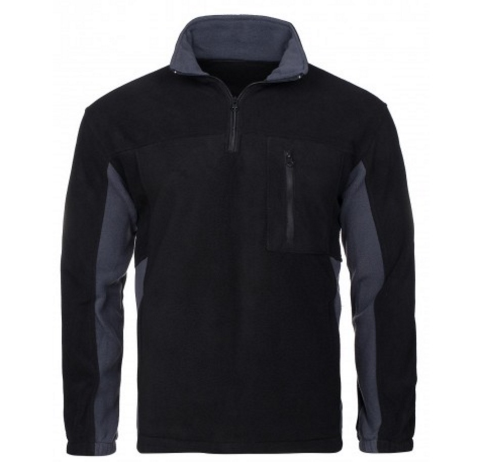 NORGE Herren Fleecepullover in Schwarz für nur 7,99 Euro inkl. Versand