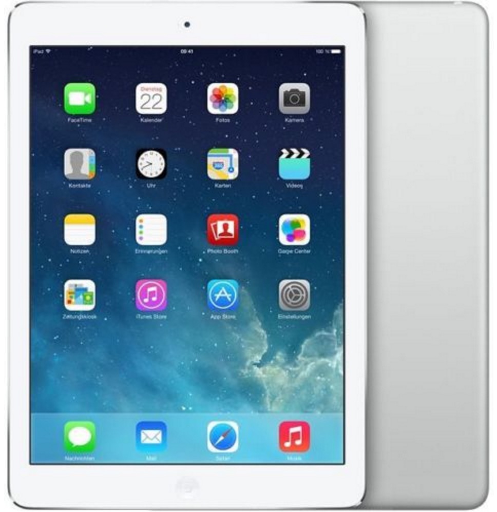 Apple iPad Air 9,7″ Tablet 16GB WiFi in Weiß als Demoware für nur 269,90 Euro inkl. Versand