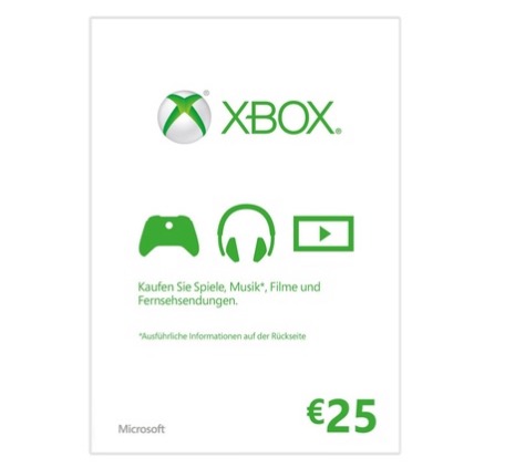 25,- Euro Xbox Live Guthaben für nur 15,- Euro für Groupon Neukunden