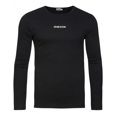 GEOX Spa Herren Long Sleeve Shirt Schwarz für nur 9,99 Euro inkl. Versand