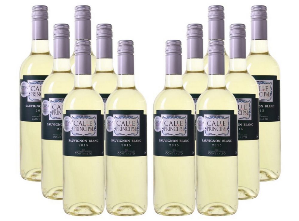 12er-Paket Bodegas Vinedos Contralto – Calle Principal Sauvignon Blanc für nur 40,83 Euro inkl. Versand