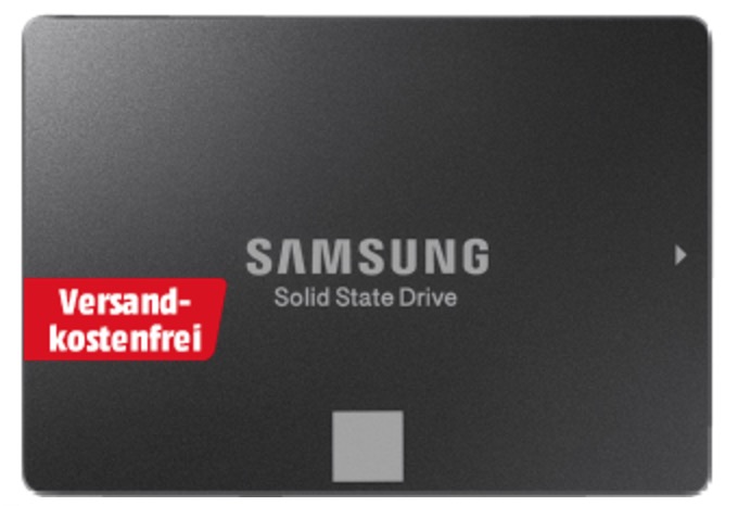 SAMSUNG 750 EVO Interne SSD 120 GB nur 39,- Euro inkl. Versand – statt Vergleich 55,- Euro
