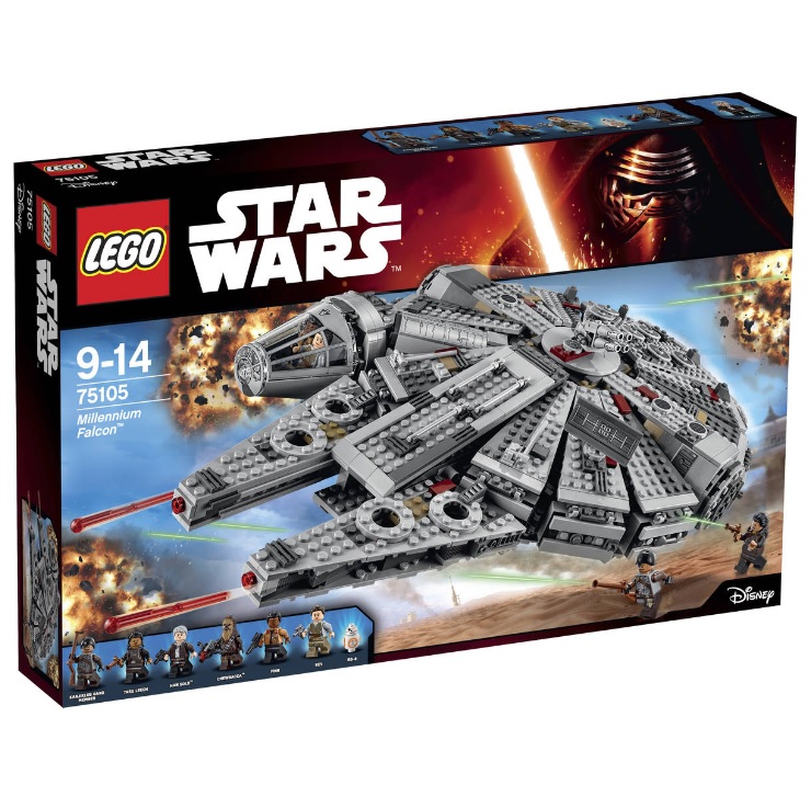 LEGO Star Wars Millennium Falcon 75105 für nur 98,10 Euro inkl. Versand