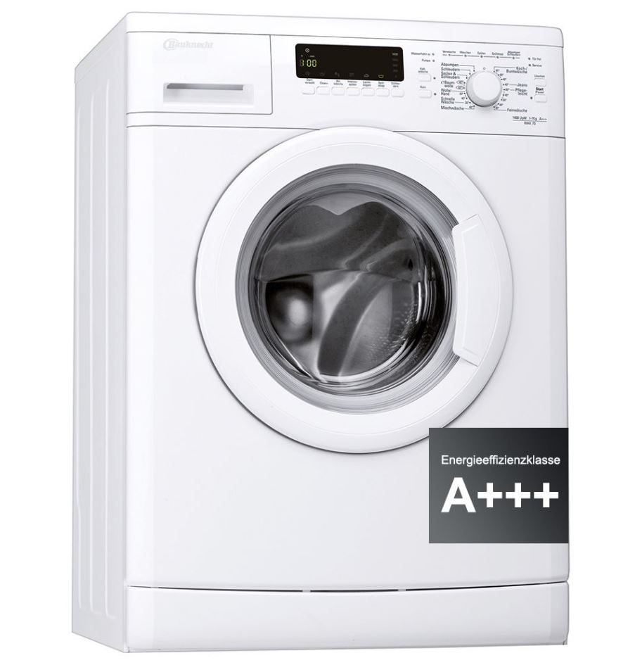 BAUKNECHT WAK 73 Waschmaschine (7kg, A+++, 1400 UpM) für nur 299,- Euro inkl. Versand