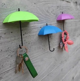 Schirm-Schlüsselhaken