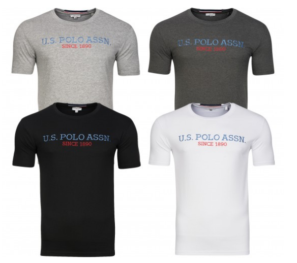 Outlet46: U.S. POLO ASSN. Big Logo Herren T-Shirt in verschiedenen Farben für nur 6,99 Euro inkl. Versand