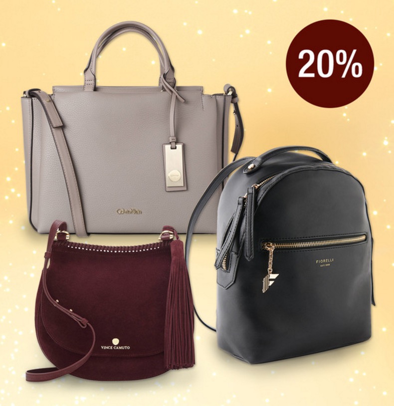 20% Rabatt auf alle Damenhandtaschen bei Galeria Kaufhof