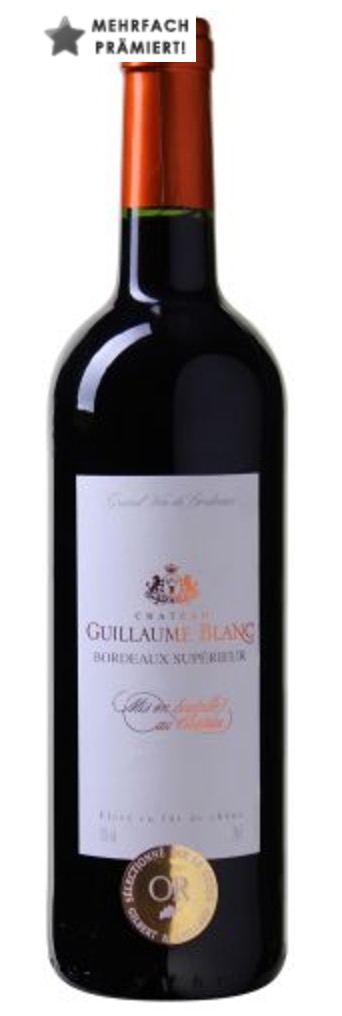 6er-Karton Château Guillaume Blanc - Bordeaux Supérieur AOC