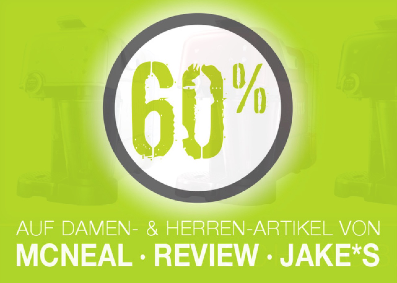 Bis zu 60% Rabatt auf McNeal, Review und Jake*s