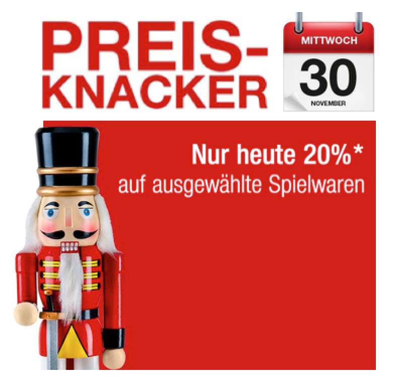 Galeria Kaufhof: 20% Rabatt auf alle Artikel der Marken Lego Duplo und Schleich