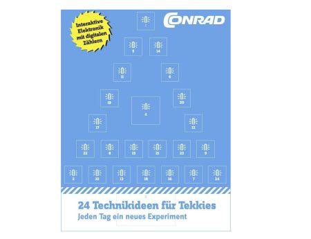 Nur heute! Der neue Conrad Technik Adventskalender 2016 für nur 9,99 Euro inkl. Versand