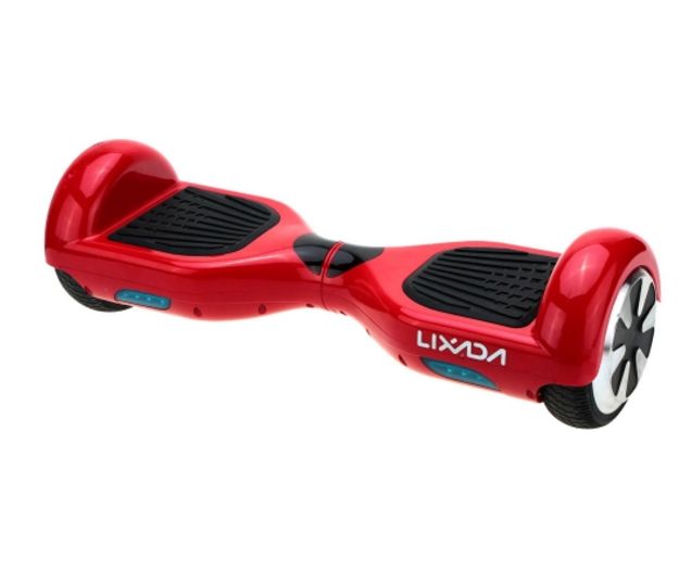 Self Balancing Hoverboard mit LED-Beleuchtung in rot nur 140,04 Euro