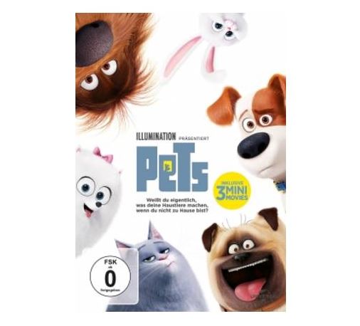 Pets auf DVD für nur 9,34 Euro inkl. Versand (statt 14,- Euro)