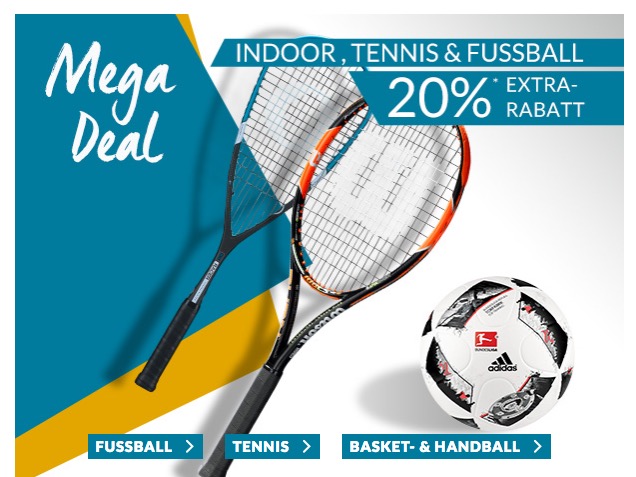 Trikots uvm.! 20% Extrarabatt auf das Fussball- bzw. Ballsportsortiment bei Engelhorn + 5,- Euro Gutschein