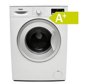 Haier HW50-10F2S Waschmaschine mit EEK A+ und 1000 U/Min für 134,10 Euro