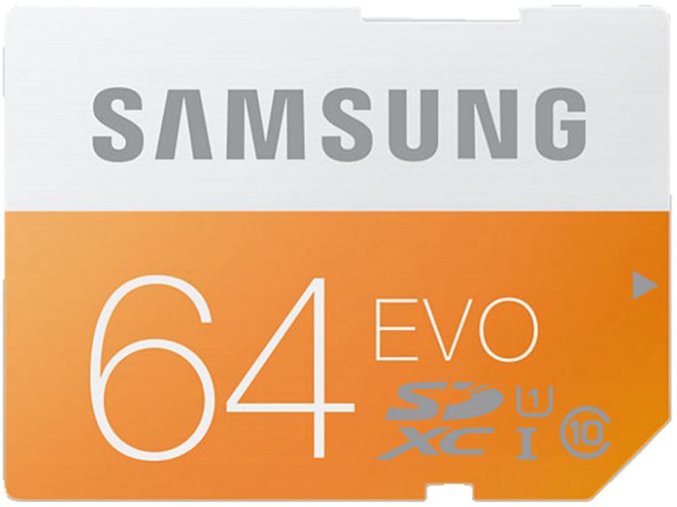 Samsung SDXC Evo Speicherkarte (64GB) für nur 15,66 Euro inkl. Versand (Vergleich ca. 22,- Euro)