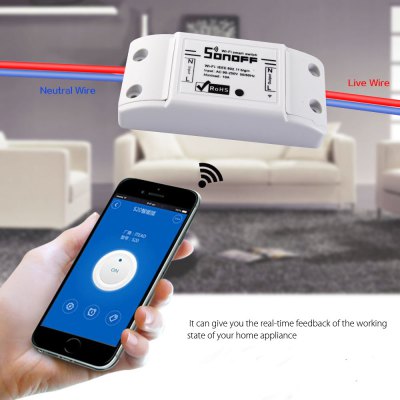 Per App steuerbarer Smart Home WiFi Schalter für nur 3,61 Euro inkl. Versand