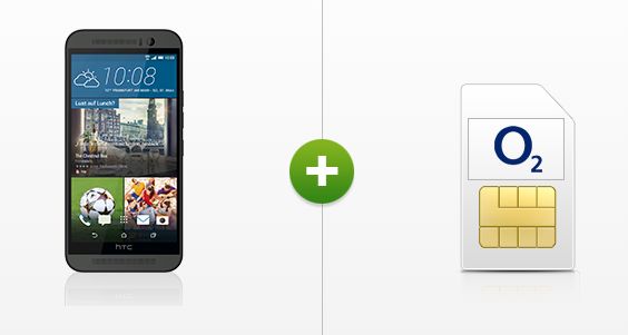 o2 Free S Tarife ab 19,99 Euro monatlich z.B. mit HTC One M9 für einmalig nur 1,- Euro