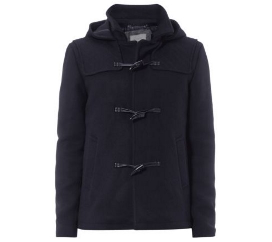 Scotch & Soda Dufflecoat mit Kapuze aus Wollmix für nur 95,99 Euro inkl. Versand