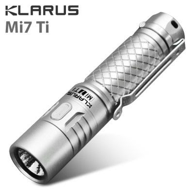 Klarus Mi7 Ti LED-Lampe mit Titangehäuse für nur 38,71 Euro inkl. Versand