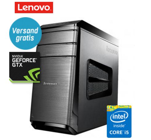 Lenovo IdeaCentre K450e 57331953 Gaming-PC mit Intel Core i5-4460, 2TB HDD, 16GB Ram und Win. 8.1 für 629,- Euro.
