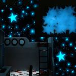 100 Stück leuchtende Sterne Sticker