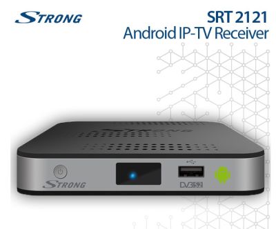 Strong SRT 2121 Android IPTV-Box mit DVB-S2 Tuner nur 69,- Euro