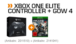 Xbox One Wireless Elite Controller + Gears of War 4 für nur 109,- Euro inkl. Versand