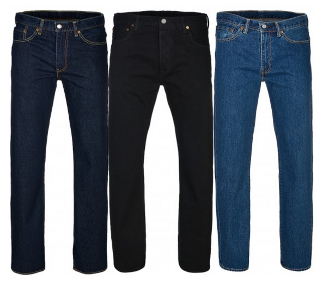 Viele verschiedene Levis 501, 511 und 514 Jeans für je 49,99 Euro