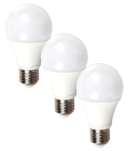3er Set V-TAC 10W LED-Lampe mit E27 für nur 6,- Euro inkl. Versand