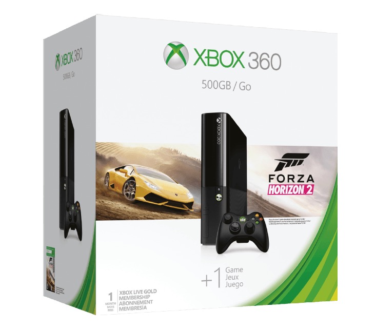 Microsoft Xbox360 500GB im Forza Horizon 2 Bundle für nur 99,- Euro mit Abholung im Markt