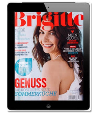 Kostenlos! Schnupper-Abo der Zeitschrift „Brigitte“, „Neon“ oder „Schöner wohnen“ als E-Paper direkt ohne Kosten