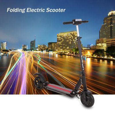 Lixada Scooter mit Elektromotor und LED-Beleuchtung für 346,79 Euro