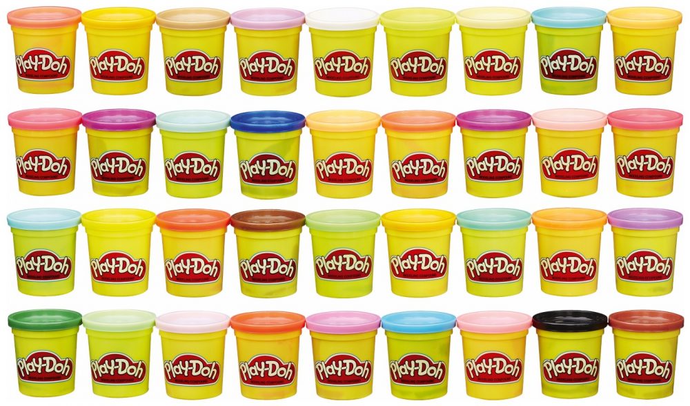 Hasbro Play-Doh Knet-Dosen 36er-Megapack für nur 22,94 Euro inkl. Versand