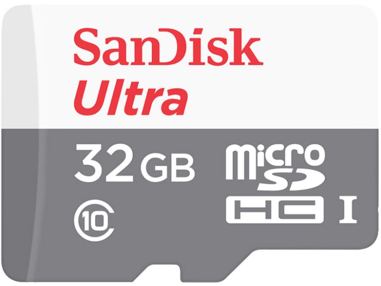 SANDISK Ultra Micro-SDHC Speicherkarte (32 GB, 80 MB/s) für nur 4,99€ inkl. Versand