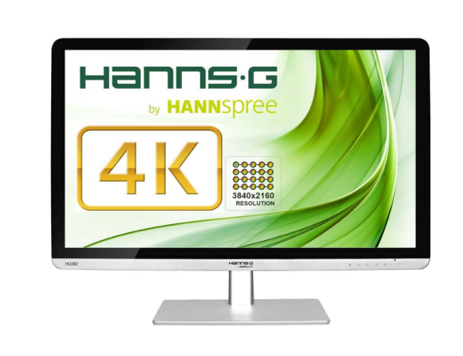 HANNS.G HU282PPS – 71 cm (28 Zoll), LED, 4k-UHD-Auflösung, Lautsprecher, DisplayPort, 2x HDMI für nur 333,- Euro inkl. Versand