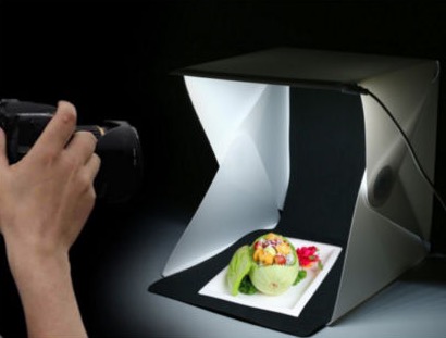 Mini-Fotostudio inkl. LED-Beleuchtung für nur 6,81 Euro inkl. Versand