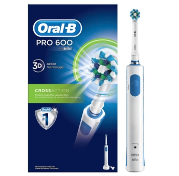Braun Oral-B Pro 600 Cross Action Elektro Zahnbürste für 19,99 Euro