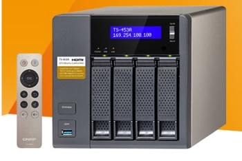 QNAP TS-453A-4G 4-Bay NAS-System für 399,- Euro im CyberSale