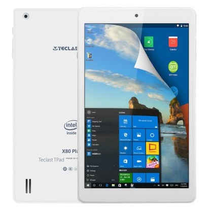 Teclast X80 Plus 8 Zoll Tablet mit Android und Windows 10 für nur 73,24 Euro