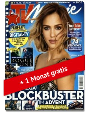 Jahresabo der TV Movie (26 Ausgaben) mit rechnerisch 20 Cent Gewinn!