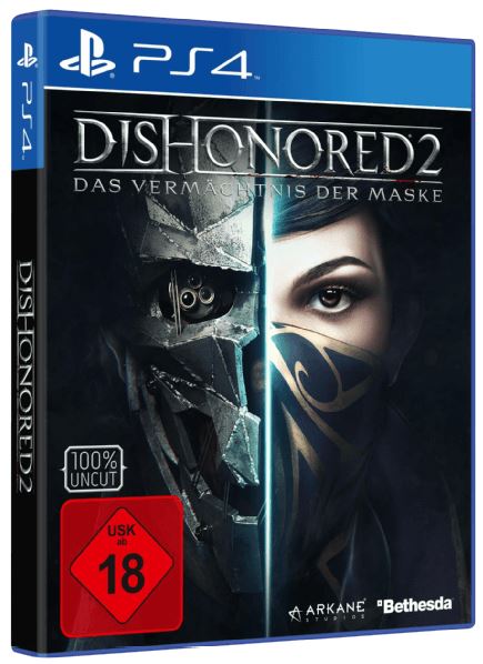 Dishonored 2: Das Vermächtnis der Maske Metal Plate Pack [PS4 und XBOX] nur 25,- Euro inkl. Versand