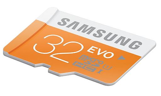 Samsung Evo microSDHC Speicherkarte (32GB) + SD-Karten Adapter für nur 9,90 Euro inkl. Versand