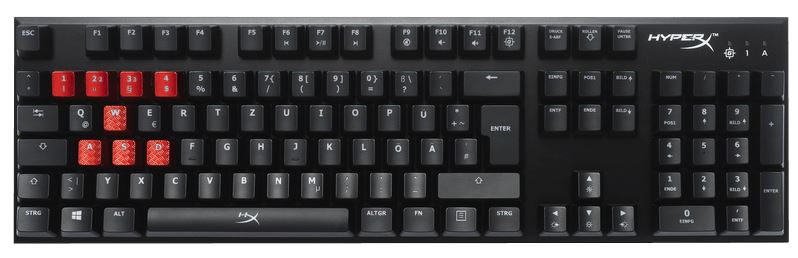 KINGSTON HyperX Alloy FPS Gaming-Tastatur (mechanisch) für nur 81,99 Euro inkl. Versand