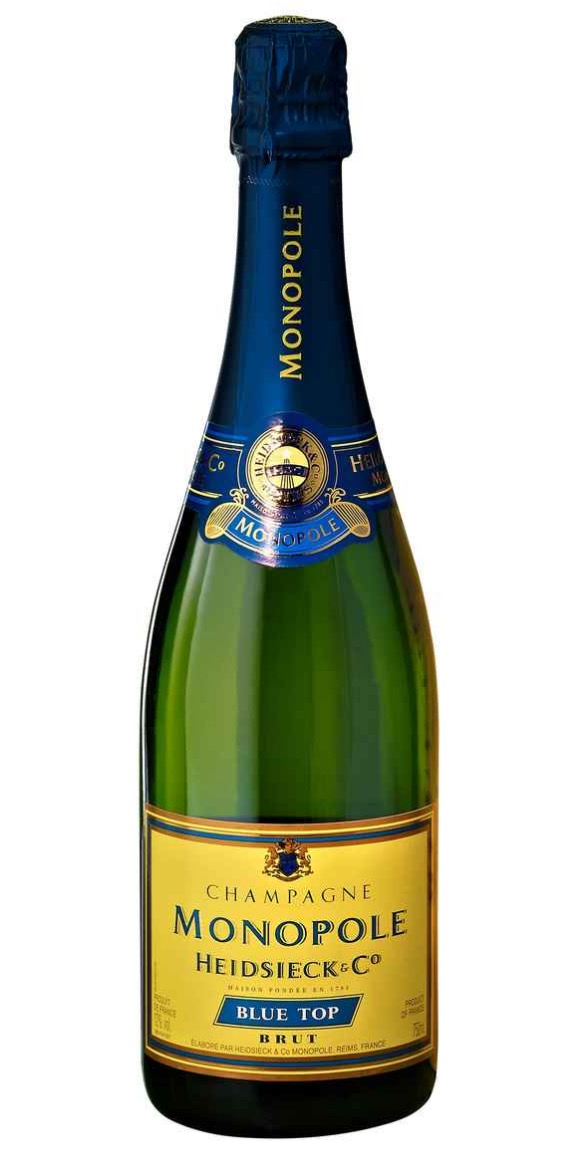 Abgelaufen! Monopole Heidsieck & Co Champagner Blue Top 0,75l Flasche ab 18,88 Euro